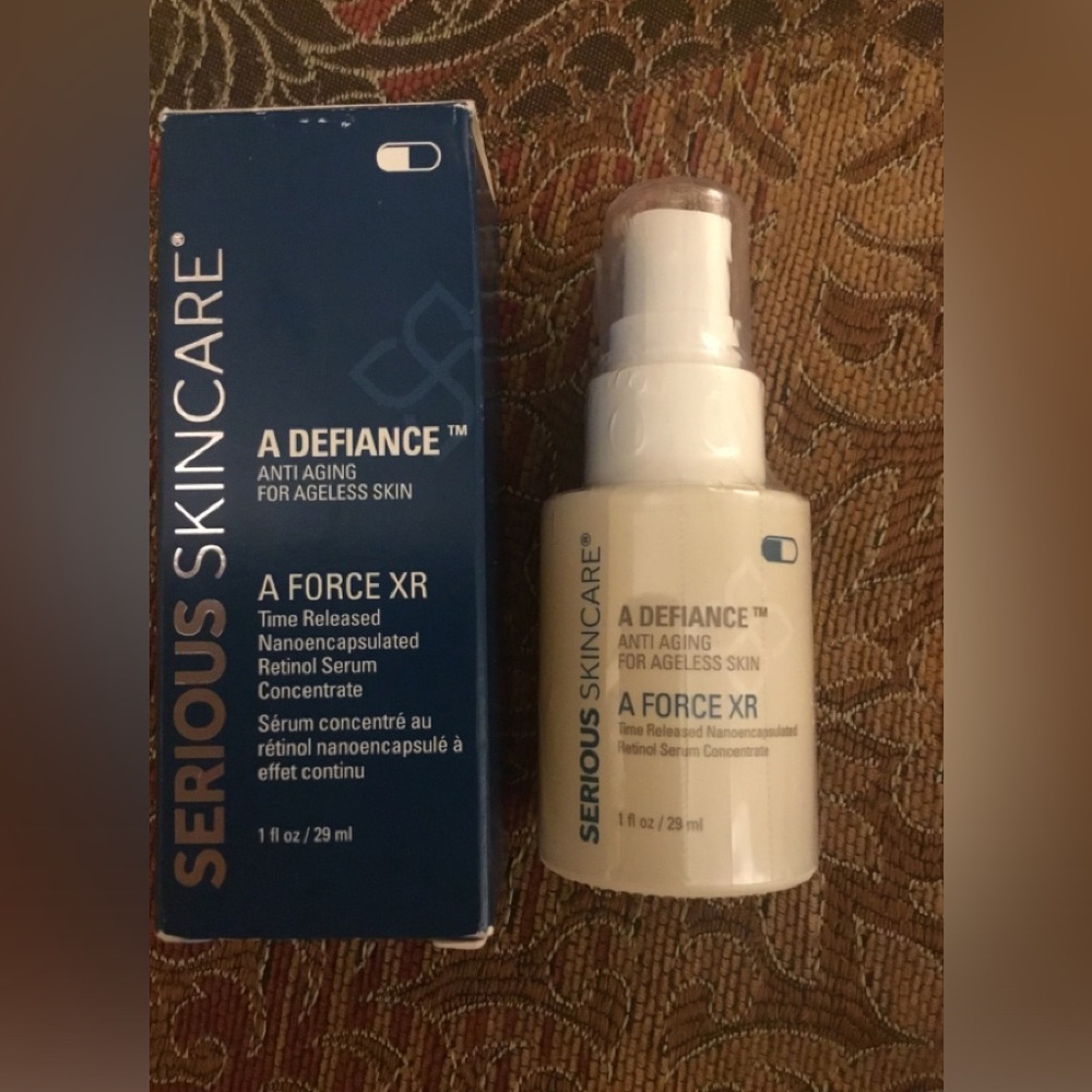 Serious Skincare A DEFIANCE Anti Aging A Force XR, TIME Released Retinol Serum